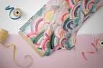 Lade das Bild in den Galerie-Viewer, Frottee Jersey "Watercolor Rainbows" COLLECTION 0,5 m
