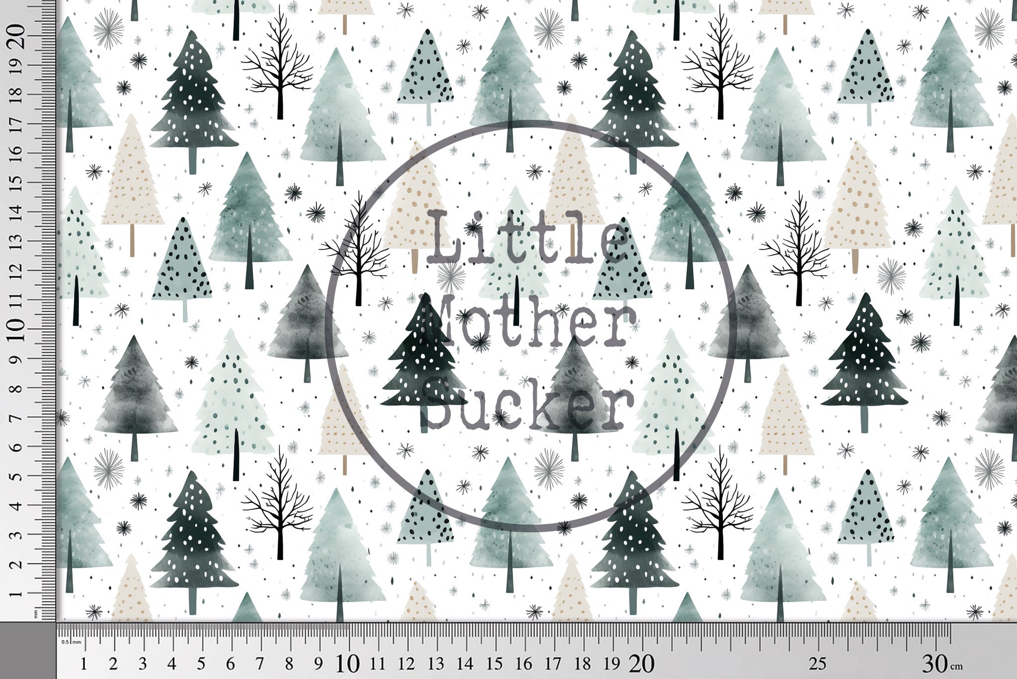 Design "Weihnachtswald" 0,5 m