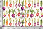 Lade das Bild in den Galerie-Viewer, Frottee Jersey "Root Vegetables" 0,5 m
