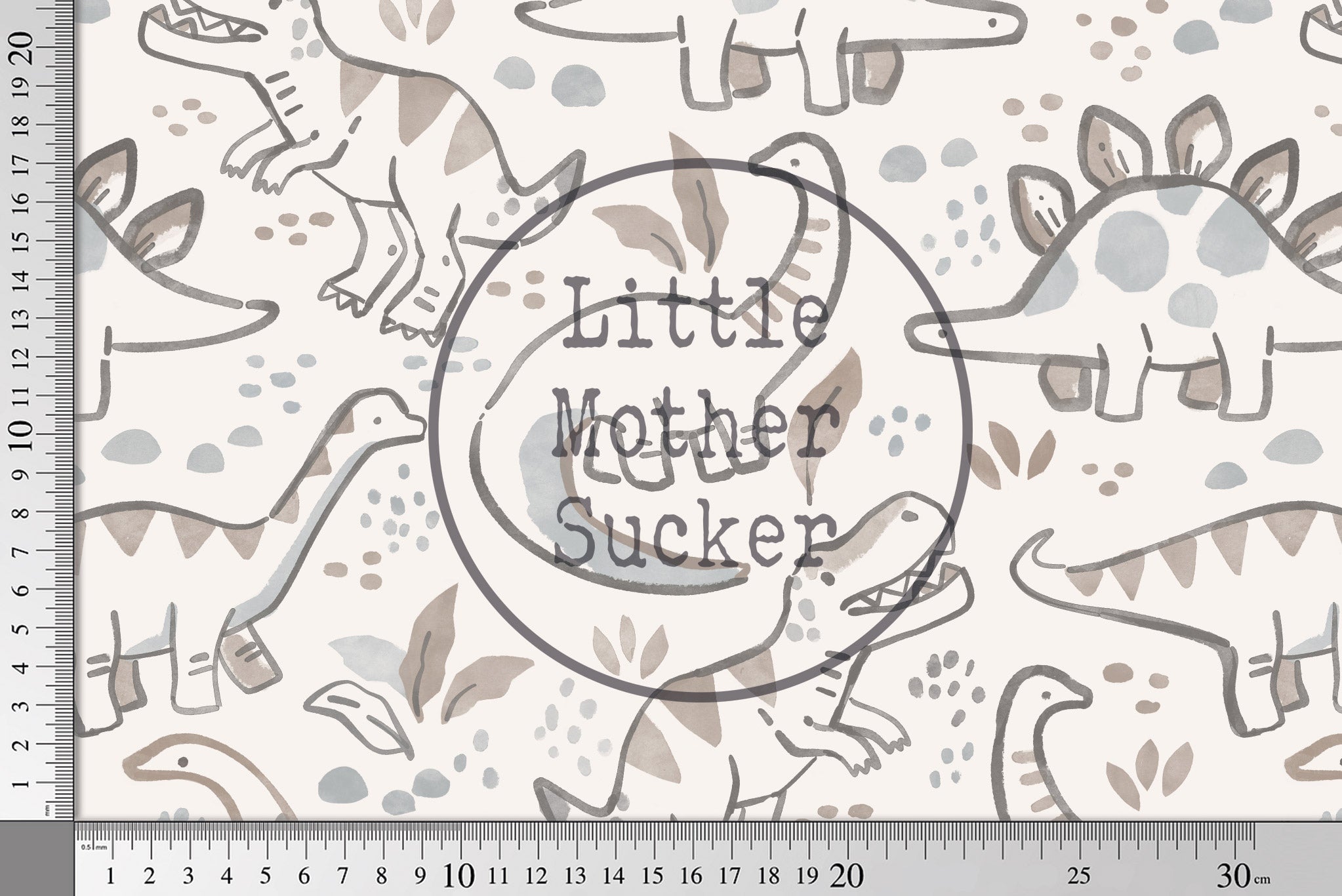 Design "Beige Dinos" 0,5 m