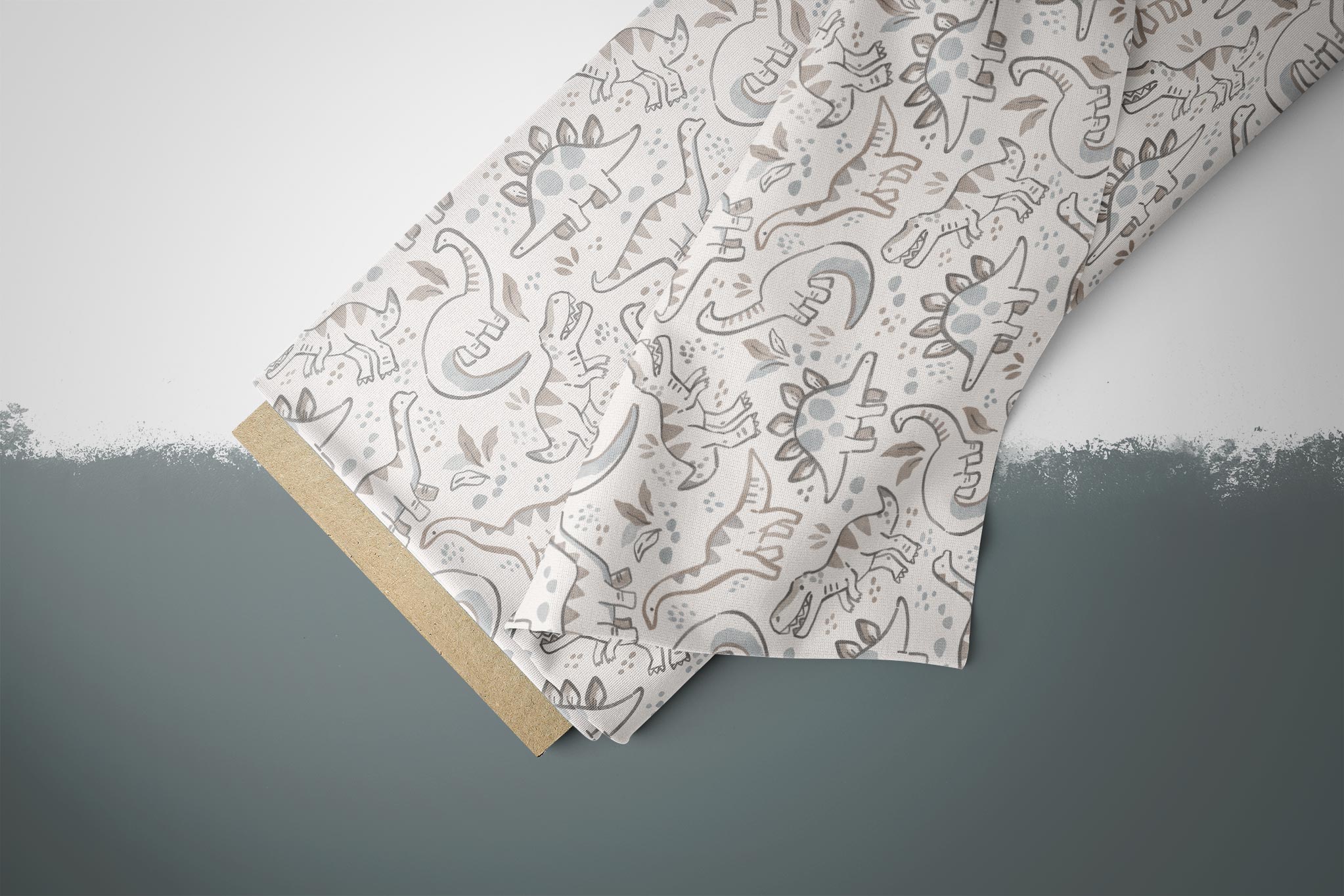 Design "Beige Dinos" 0,5 m