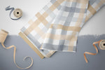 Lade das Bild in den Galerie-Viewer, Supersoft Premium BIO Jersey "Dog Park" Gingham 0,5 m
