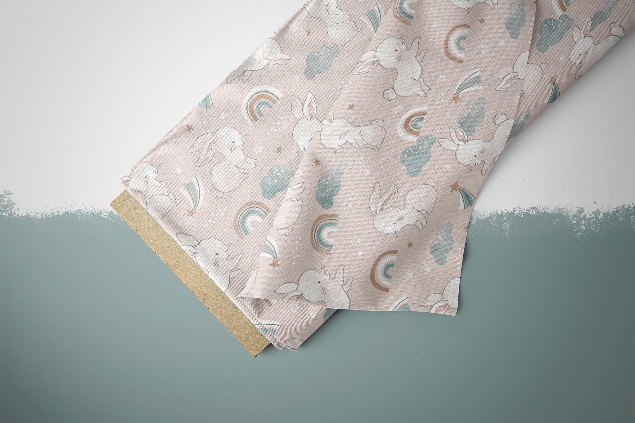 Supersoft Premium Jersey "Traumhäschen" klein 0,5 m