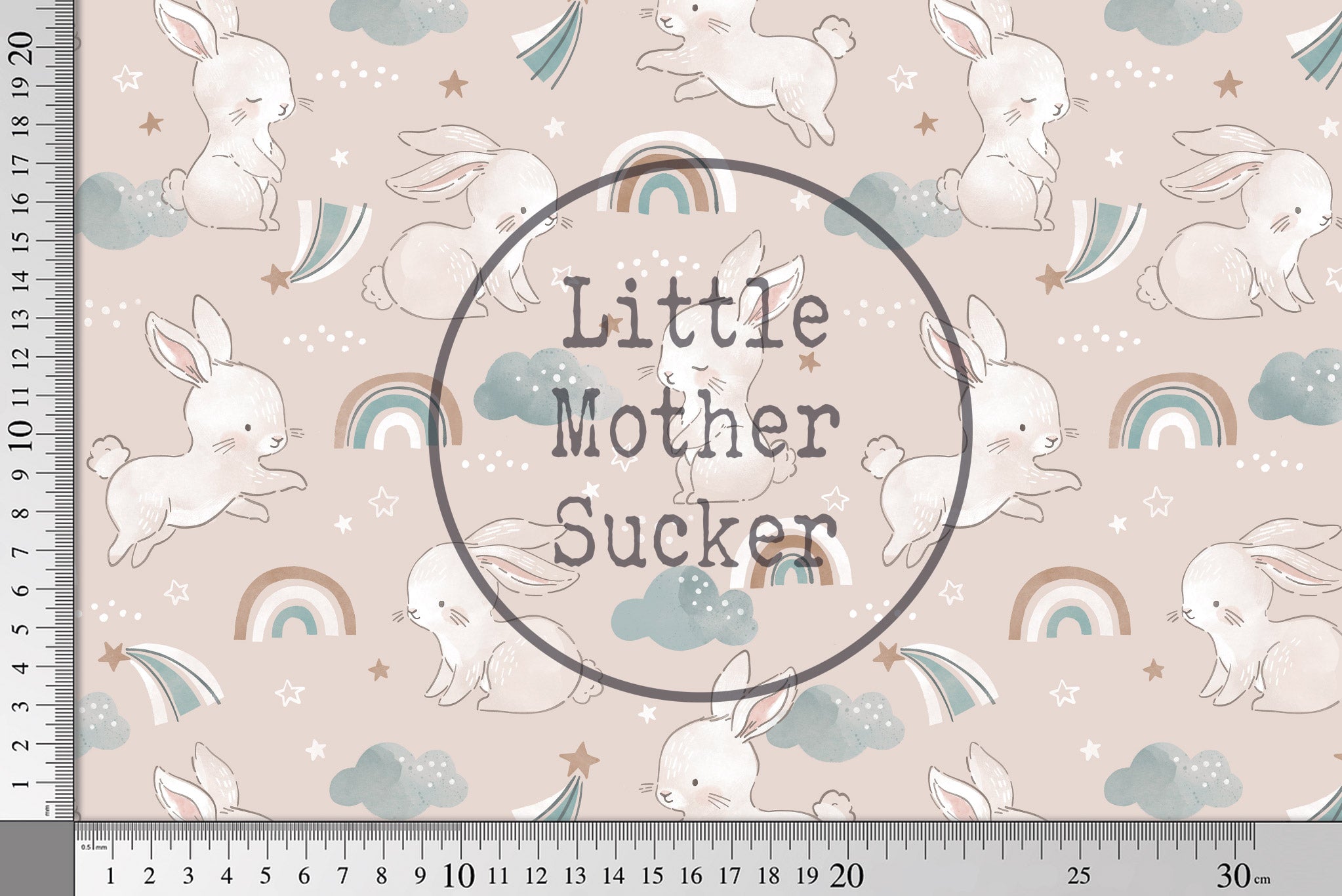 Supersoft Premium Jersey "Traumhäschen" klein 0,5 m