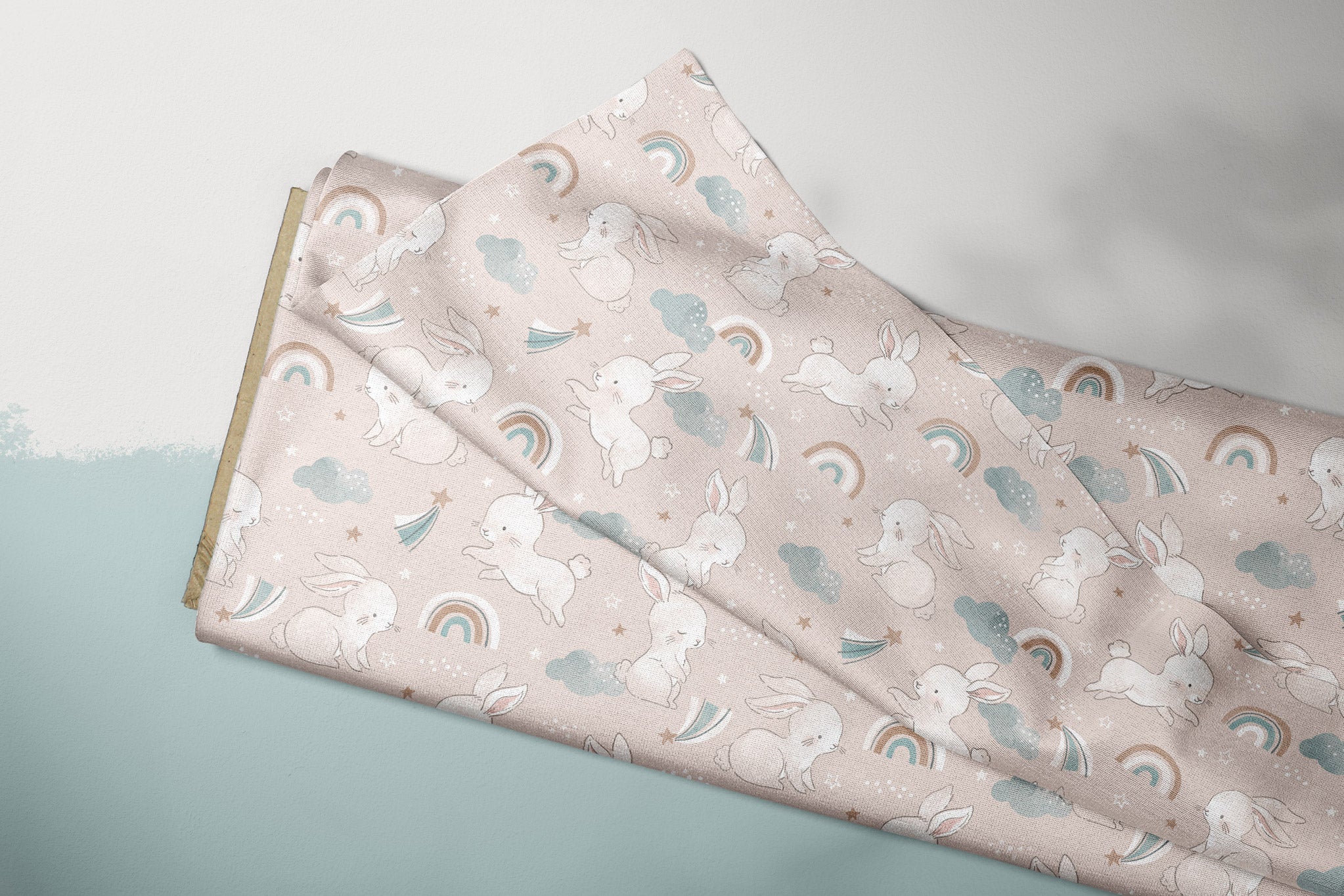 Supersoft Premium Jersey "Traumhäschen" klein 0,5 m