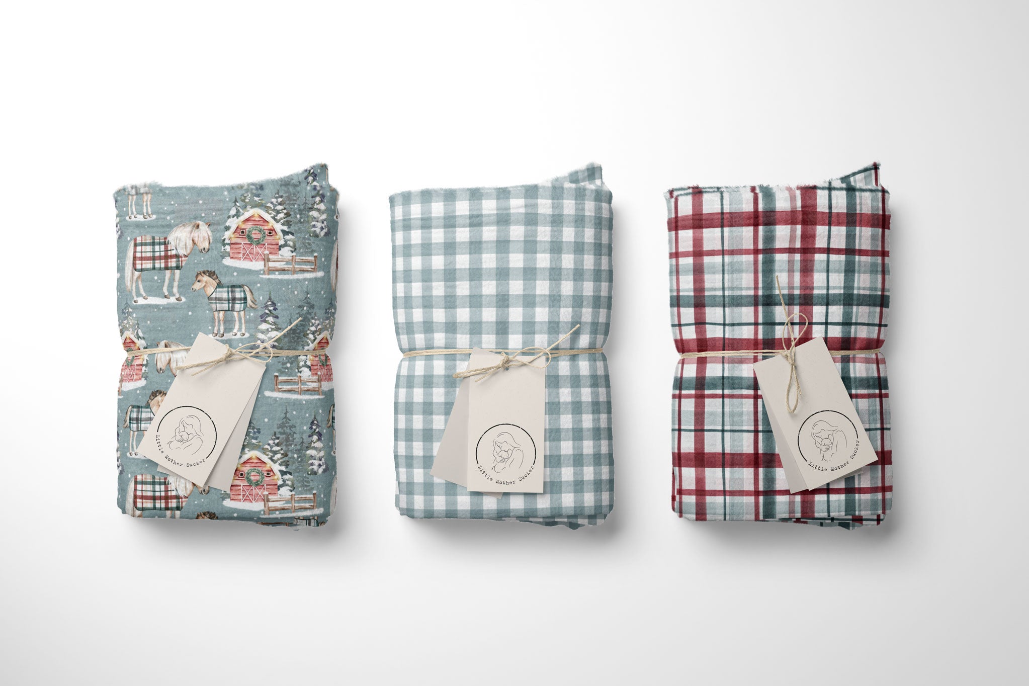 Design "Winter Horses" COLLECTION 0,5 m
