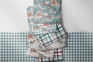 Design "Winter Horses" COLLECTION 0,5 m