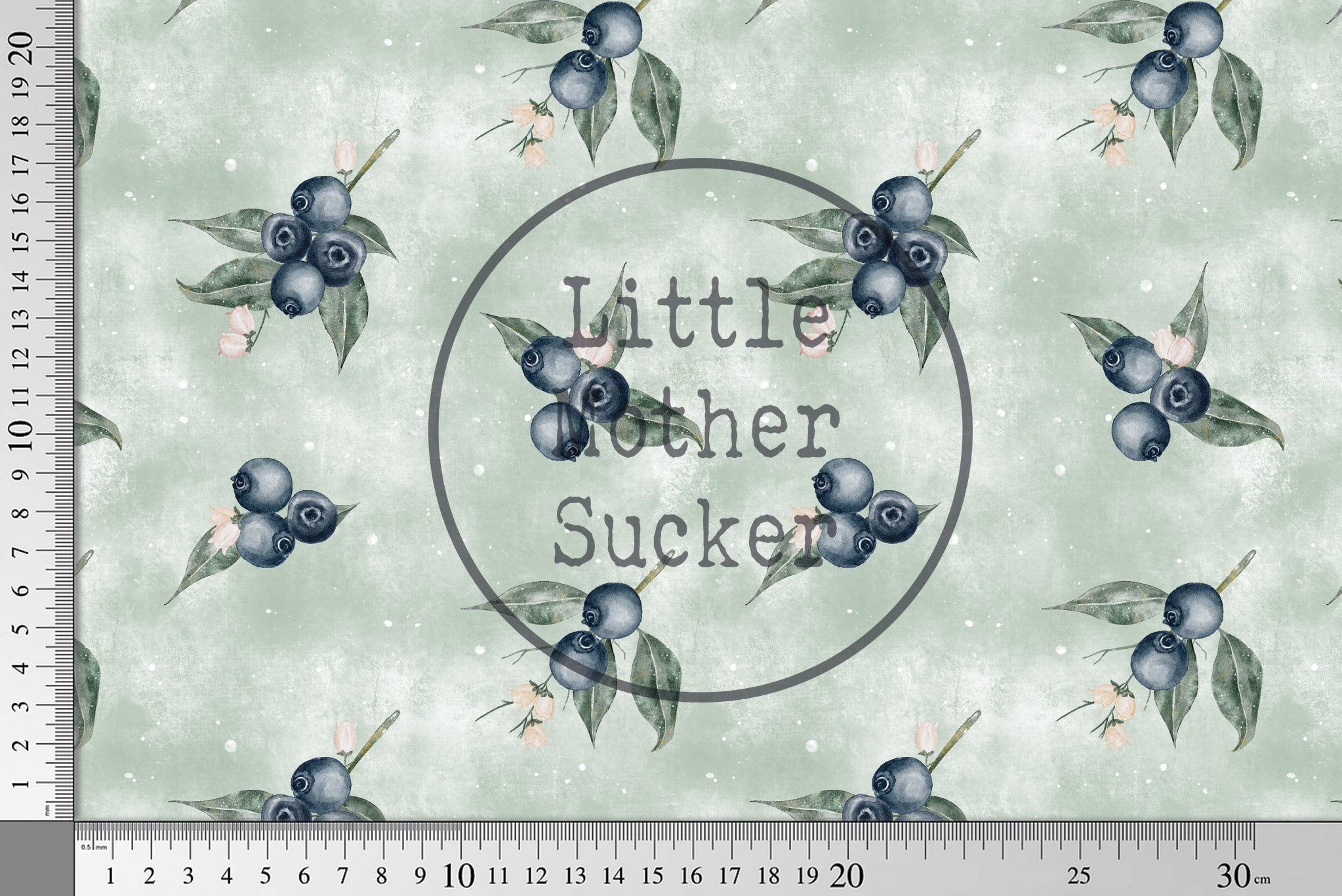 Design "Soft Blueberries" COLLECTION 0,5 m