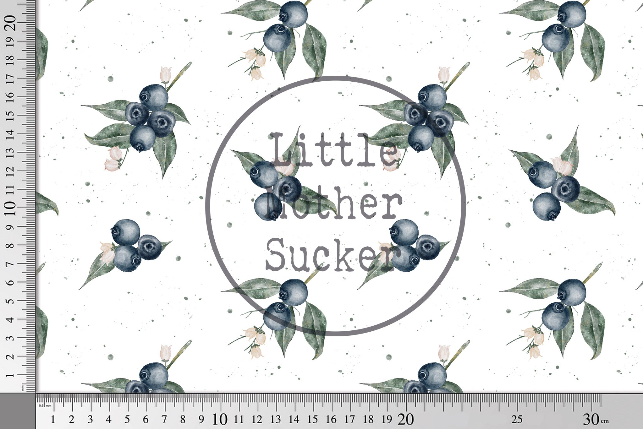 Design "Soft Blueberries" COLLECTION 0,5 m