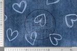 Lade das Bild in den Galerie-Viewer, Design "Jeansoptik LMS Herzen Denim" 0,5 m

