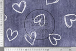 Lade das Bild in den Galerie-Viewer, Design "Jeansoptik LMS Herzen Denim" 0,5 m

