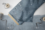 Lade das Bild in den Galerie-Viewer, Premium BIO French Terry &quot;Jeansoptik&quot; smoke Splash 0,5 m
