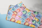 Lade das Bild in den Galerie-Viewer, Supersoft Premium Jersey &quot;Rainy Rainbows&quot; 0,5 m
