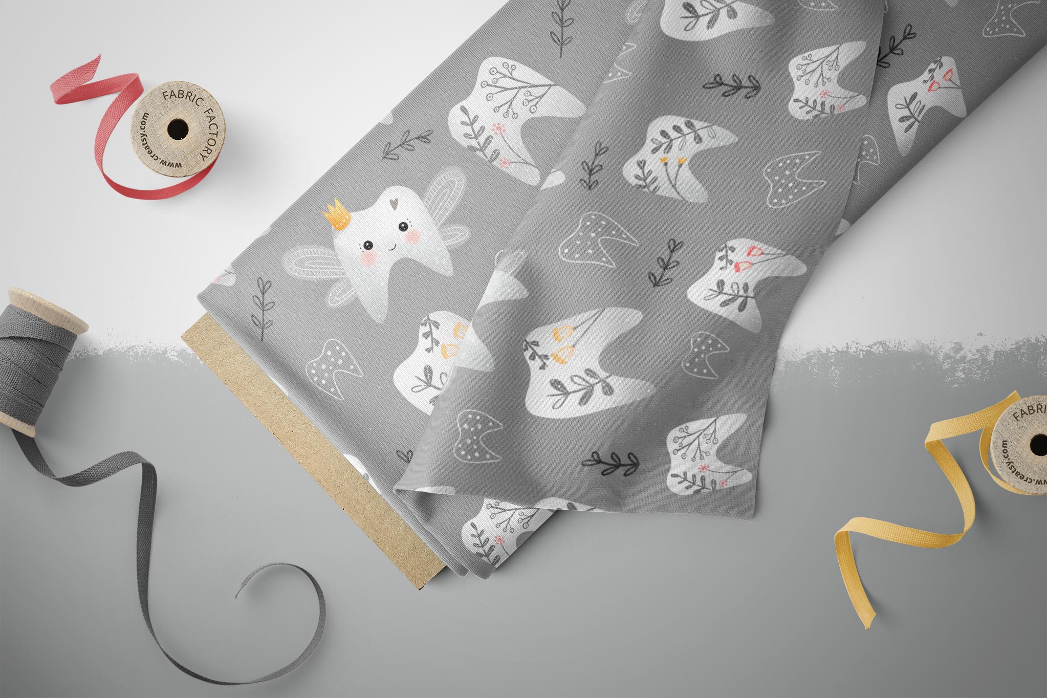 Frottee Jersey "Tooth Fairy" 0,5 m