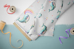 Lade das Bild in den Galerie-Viewer, Frottee Jersey "Whale Love" COLLECTION
