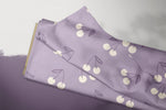 Lade das Bild in den Galerie-Viewer, Supersoft Premium Jersey &quot;Purple Cherries&quot; 0,5 m B-Ware
