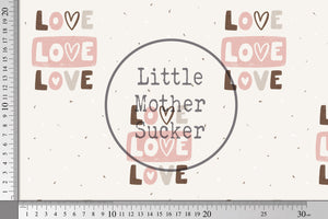 Design "LOVE LOVE LOVE" COLLECTION 0,5 m