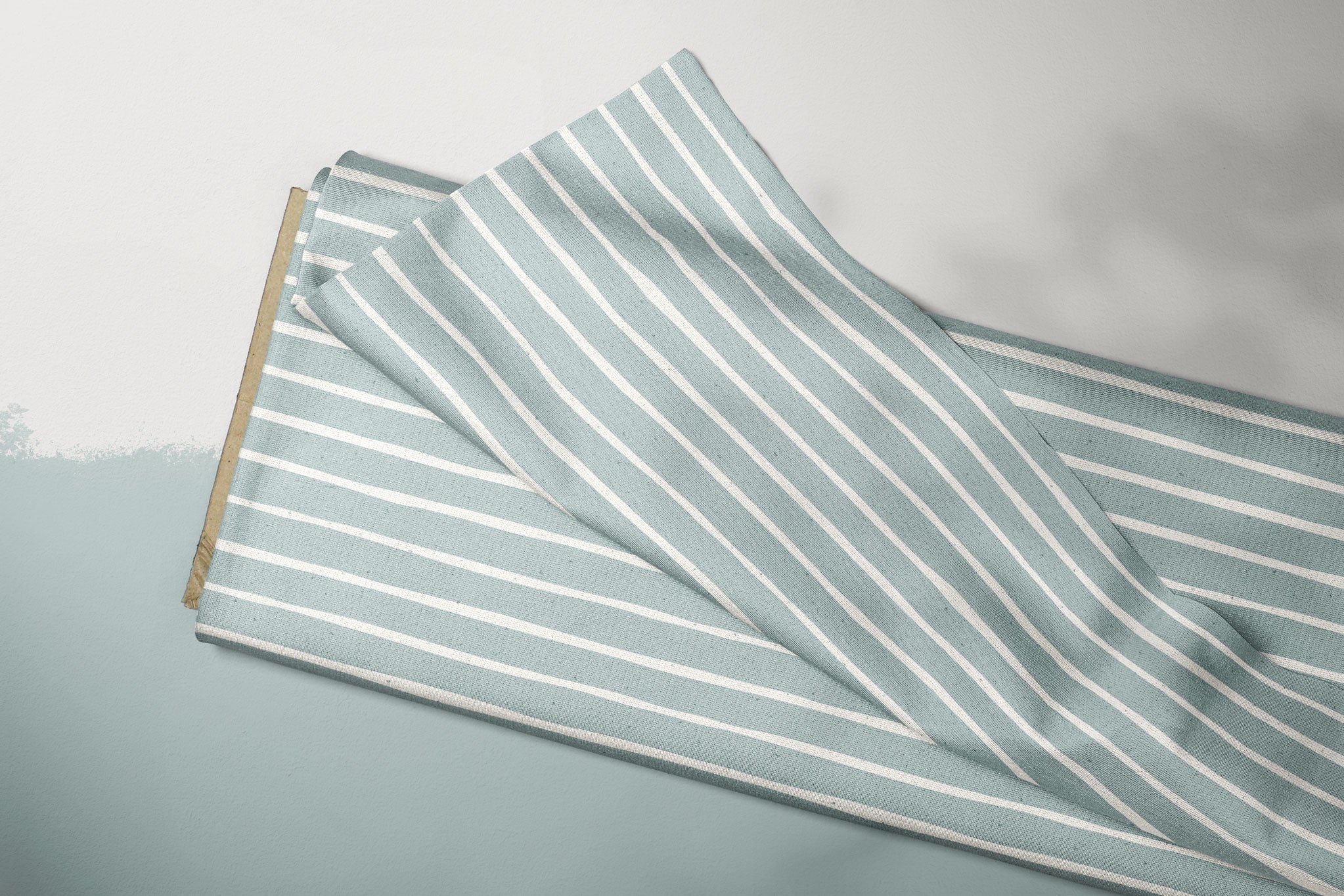 Supersoft Premium BIO Jersey "Feeling Mushy" Streifen Mint 0,5 m