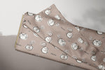 Lade das Bild in den Galerie-Viewer, Supersoft Premium BIO French Terry "Hiss and make up" beige 0,5 m
