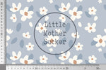 Lade das Bild in den Galerie-Viewer, Supersoft Premium Jersey &quot;Oopsie Daisy&quot; blue groß 0,5 m
