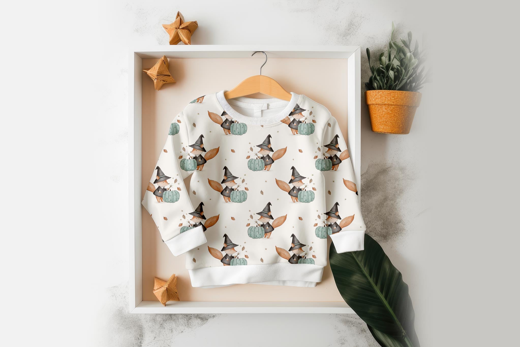 Supersoft Premium BIO French Terry "Witch Fox" 0,5 m