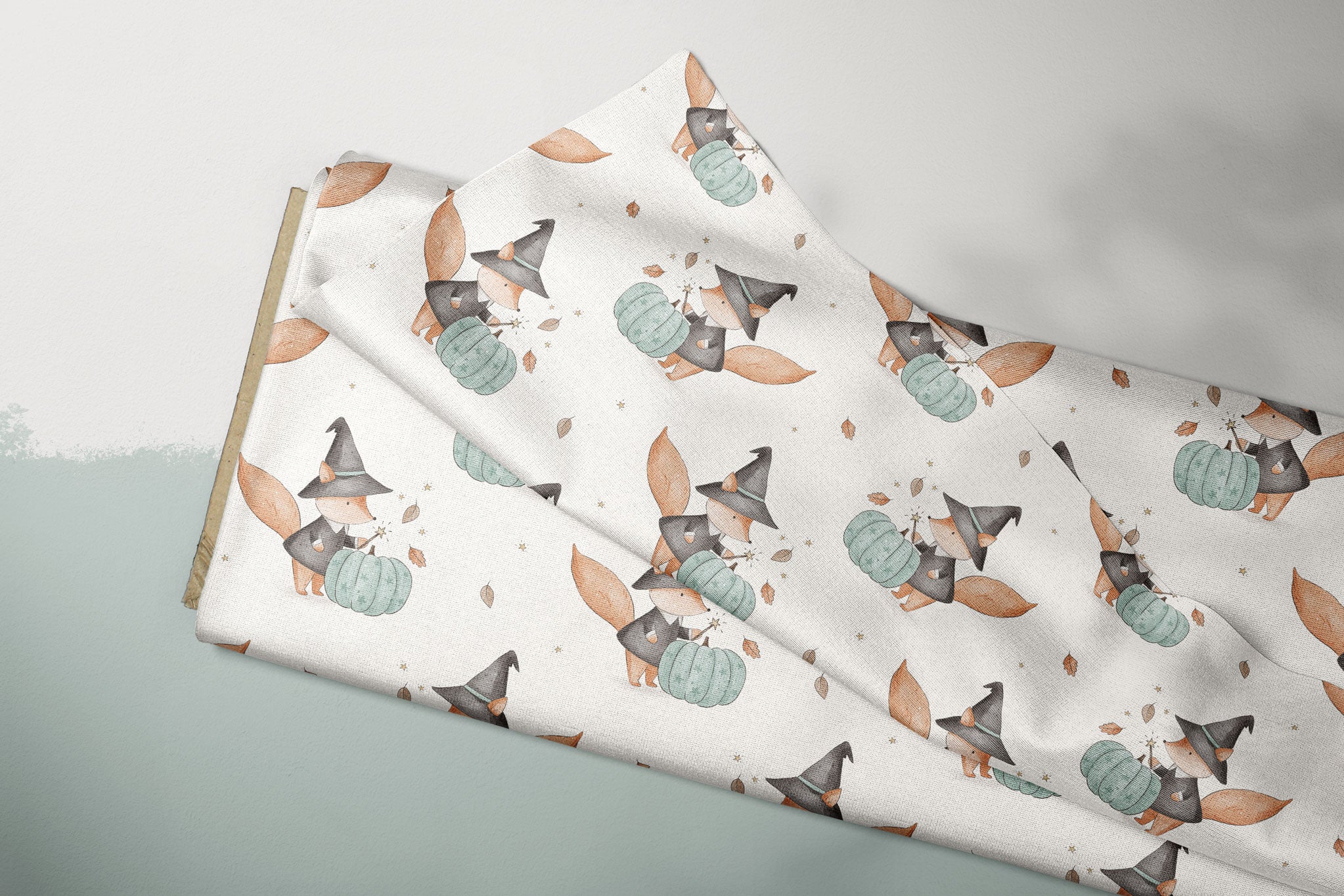 Supersoft Premium BIO French Terry "Witch Fox" 0,5 m