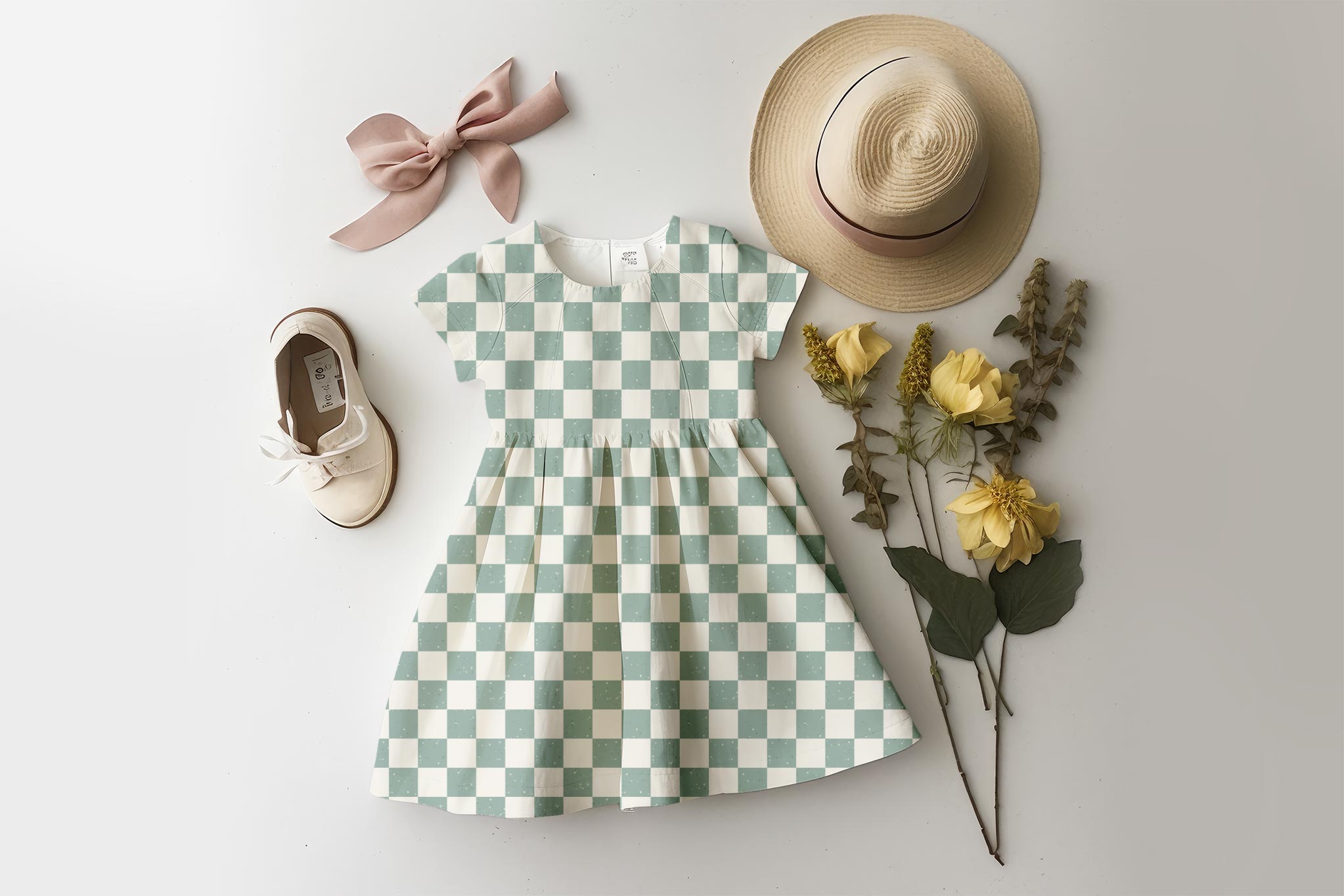 Supersoft Premium BIO French Terry "Witch Fox" Chess Kombi 0,5 m