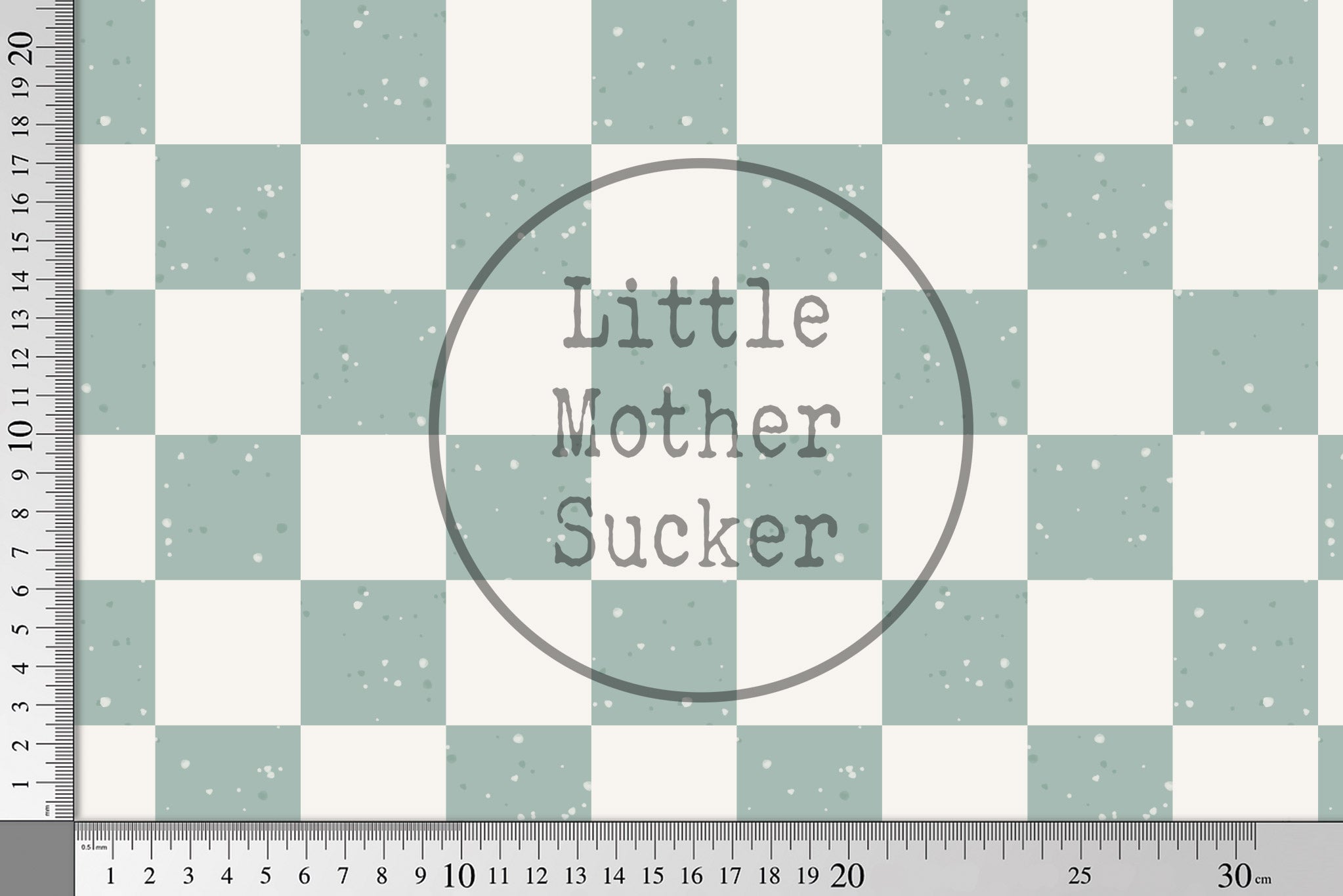 Supersoft Premium BIO French Terry "Witch Fox" Chess Kombi 0,5 m