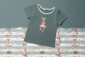 Bügelbild "Olivia Collection" Ballerina