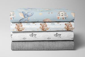 Reste Paket "Nummer 021" 4 x 70 cm BIO Jersey