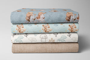 Reste Paket "Nummer 022" 4 x 70 cm BIO Jersey
