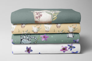Reste Paket "Nummer 031" 4 x 1 m BIO French Terry