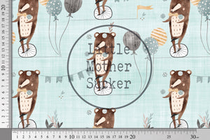 Reste Paket "Nummer 033" 4 x 0,5 m BIO French Terry