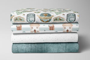 Reste Paket "Nummer 037" 4 x 0,5 m BIO French Terry