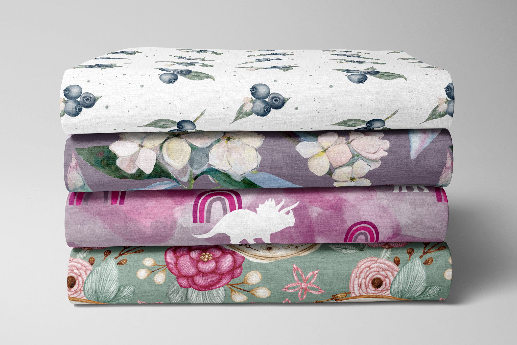 Reste Paket "Nummer 039" 4 x 0,5 m BIO French Terry