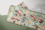 Lade das Bild in den Galerie-Viewer, Supersoft Premium BIO French Terry "Christmas Time" groß 0,5 m
