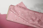 Lade das Bild in den Galerie-Viewer, Supersoft Premium BIO Jersey "Himbeerhörnchen" Herzchen 0,5 m
