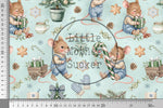 Lade das Bild in den Galerie-Viewer, Design "Weihnachtsmäuschen blau"
