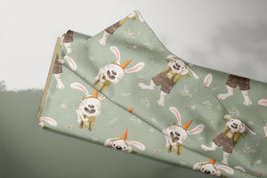 Supersoft Premium French Terry "Einhorn Hase" Hase 0,5 m B-Ware