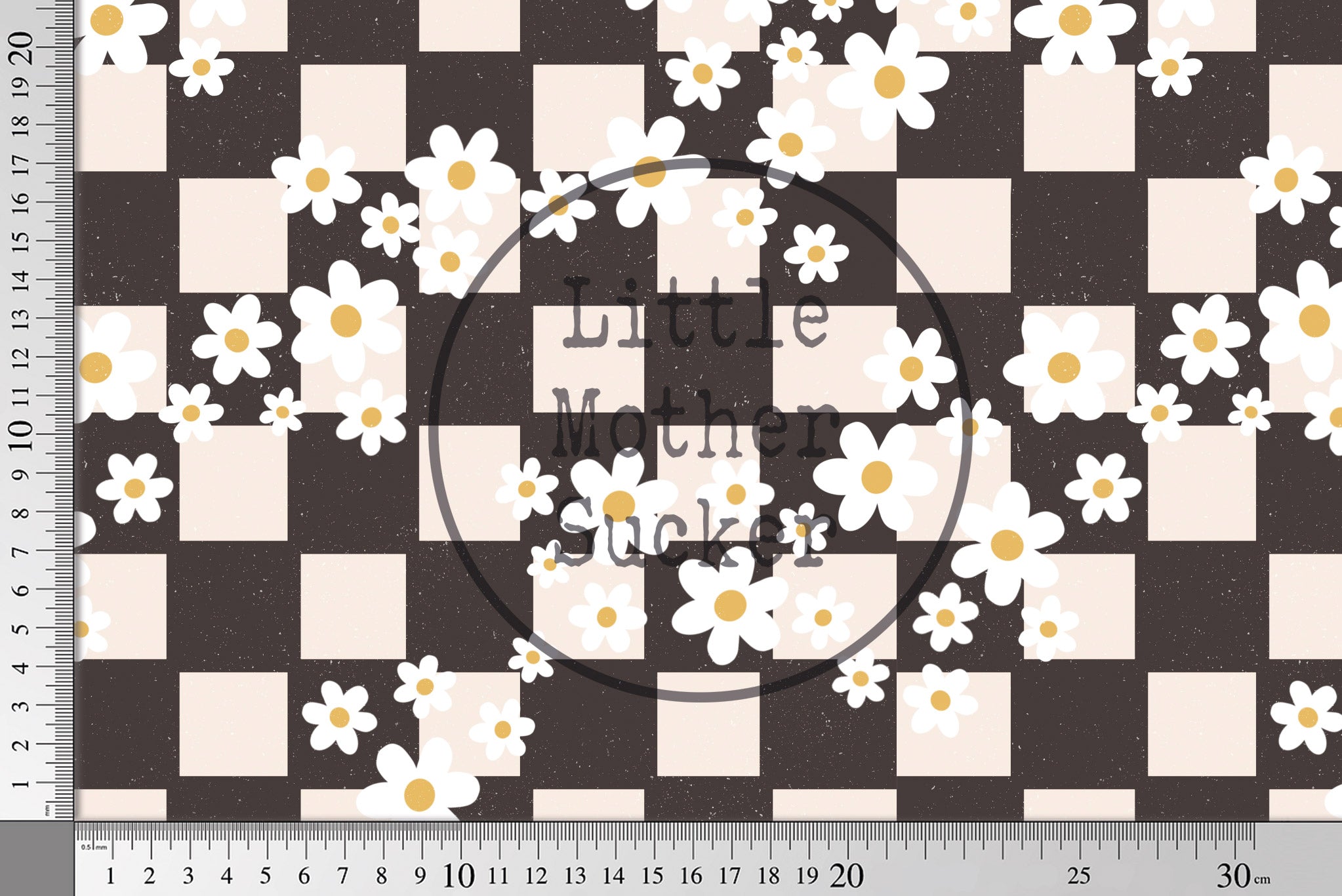 Design "Chessboard Flowers" 0,5 m
