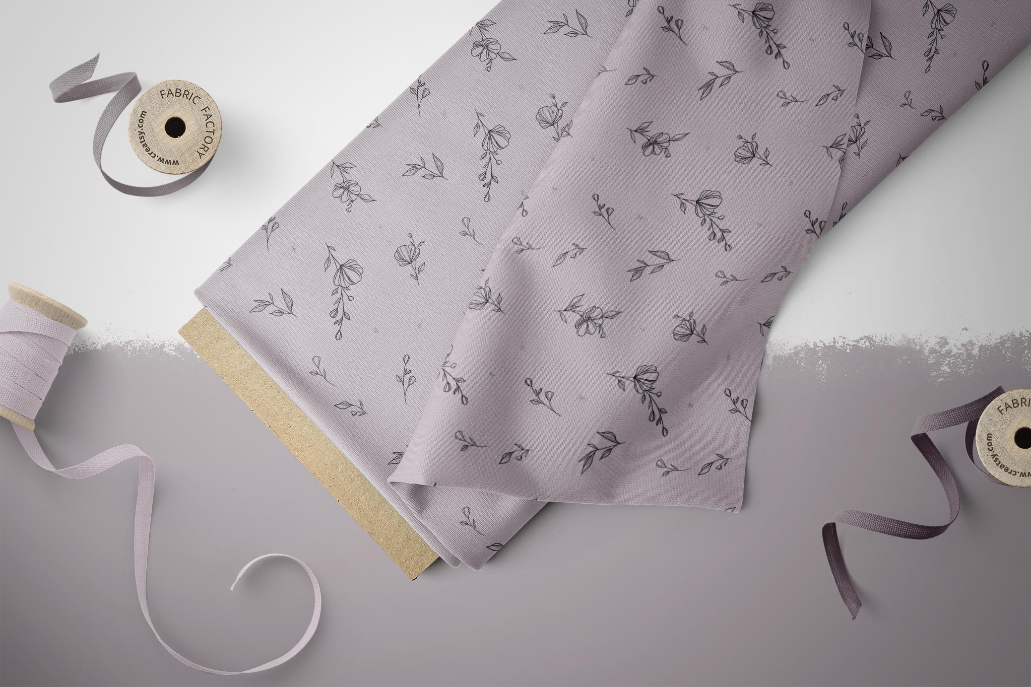 Design "Delicate Flowers" COLLECTION 0,5 m