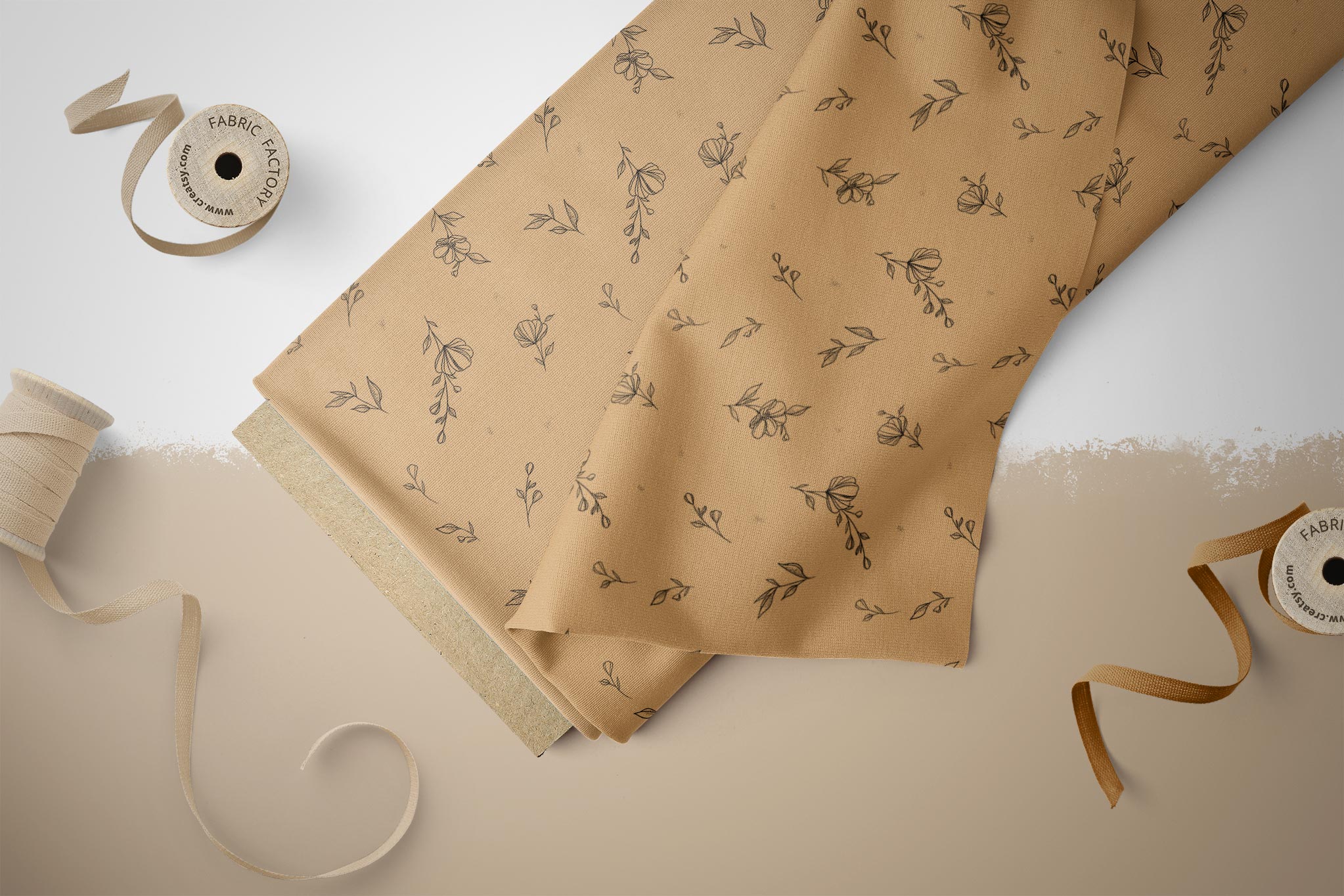 Design "Delicate Flowers" COLLECTION 0,5 m