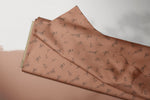 Lade das Bild in den Galerie-Viewer, Supersoft Premium Jersey &quot;Delicate Flowers&quot; rust 0,5 m

