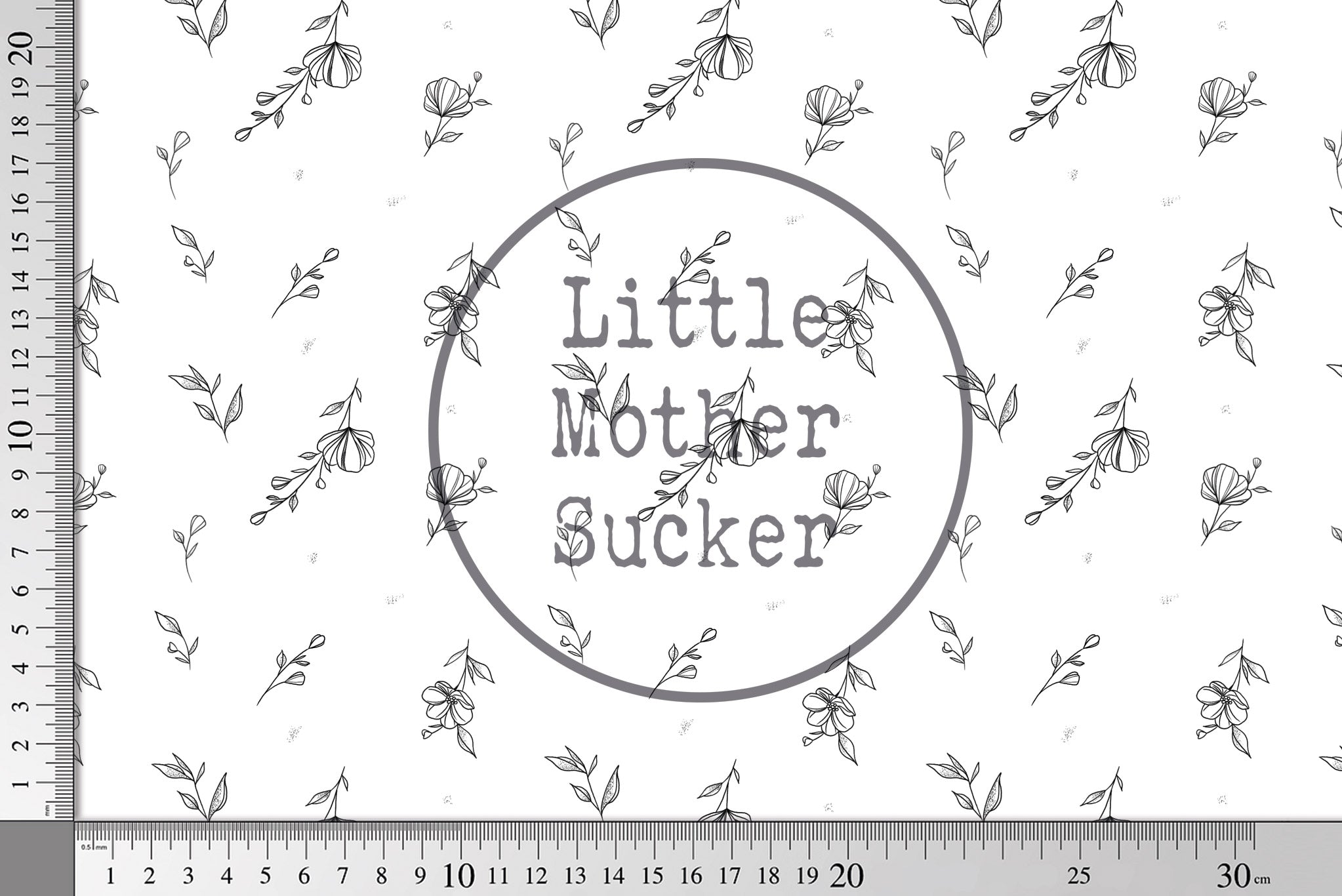 Design "Delicate Flowers" COLLECTION 0,5 m