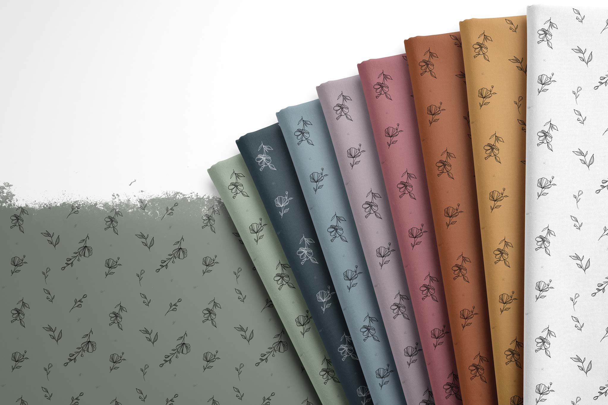 Design "Delicate Flowers" COLLECTION 0,5 m