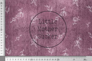 Design "Delicate Flowers" Denim COLLECTION 0,5 m