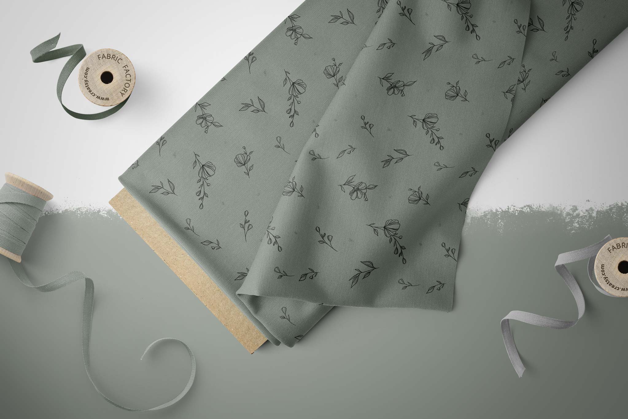 Design "Delicate Flowers" COLLECTION 0,5 m