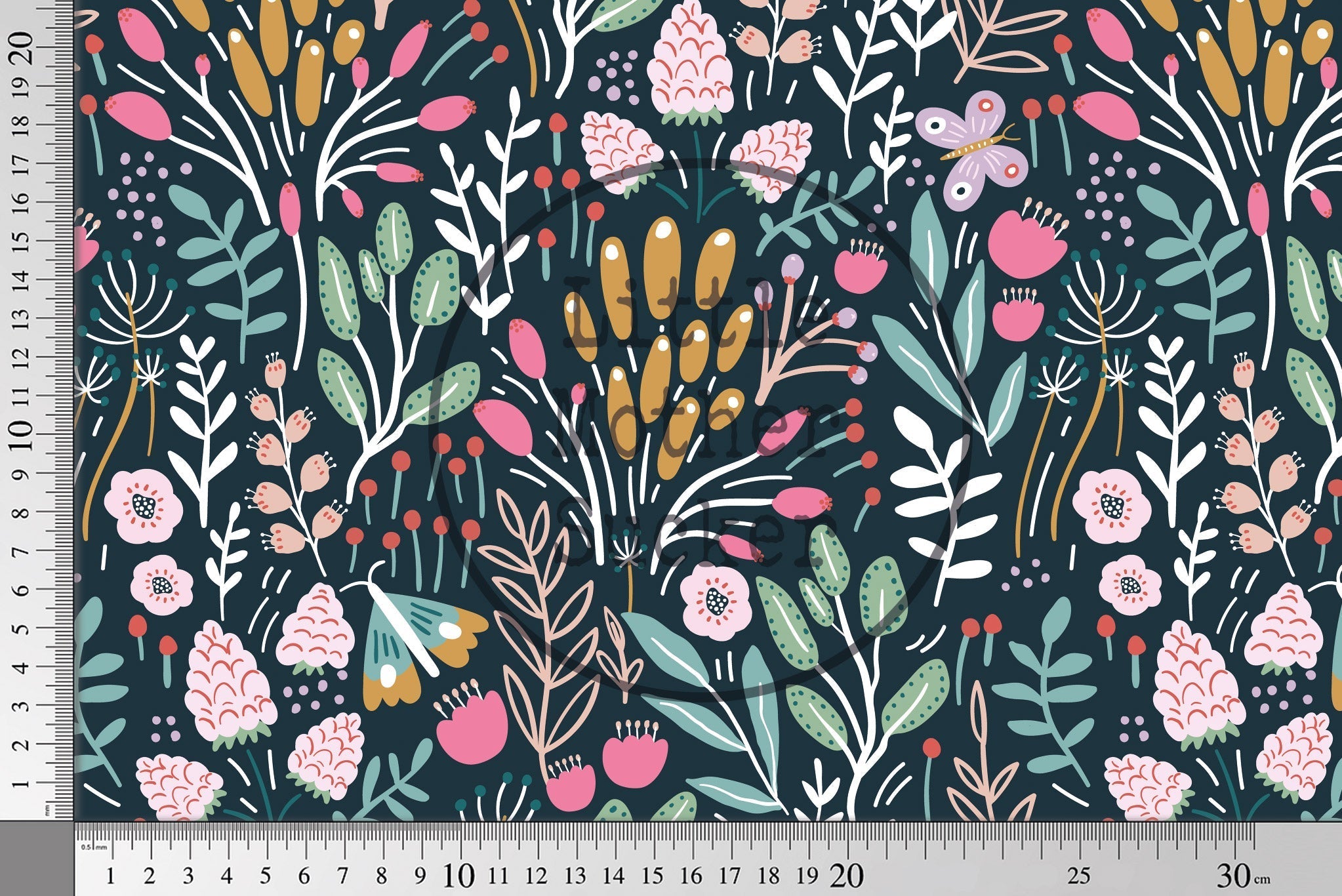 Lycra "In the Summer Garden" COLLECTION 0,5 m