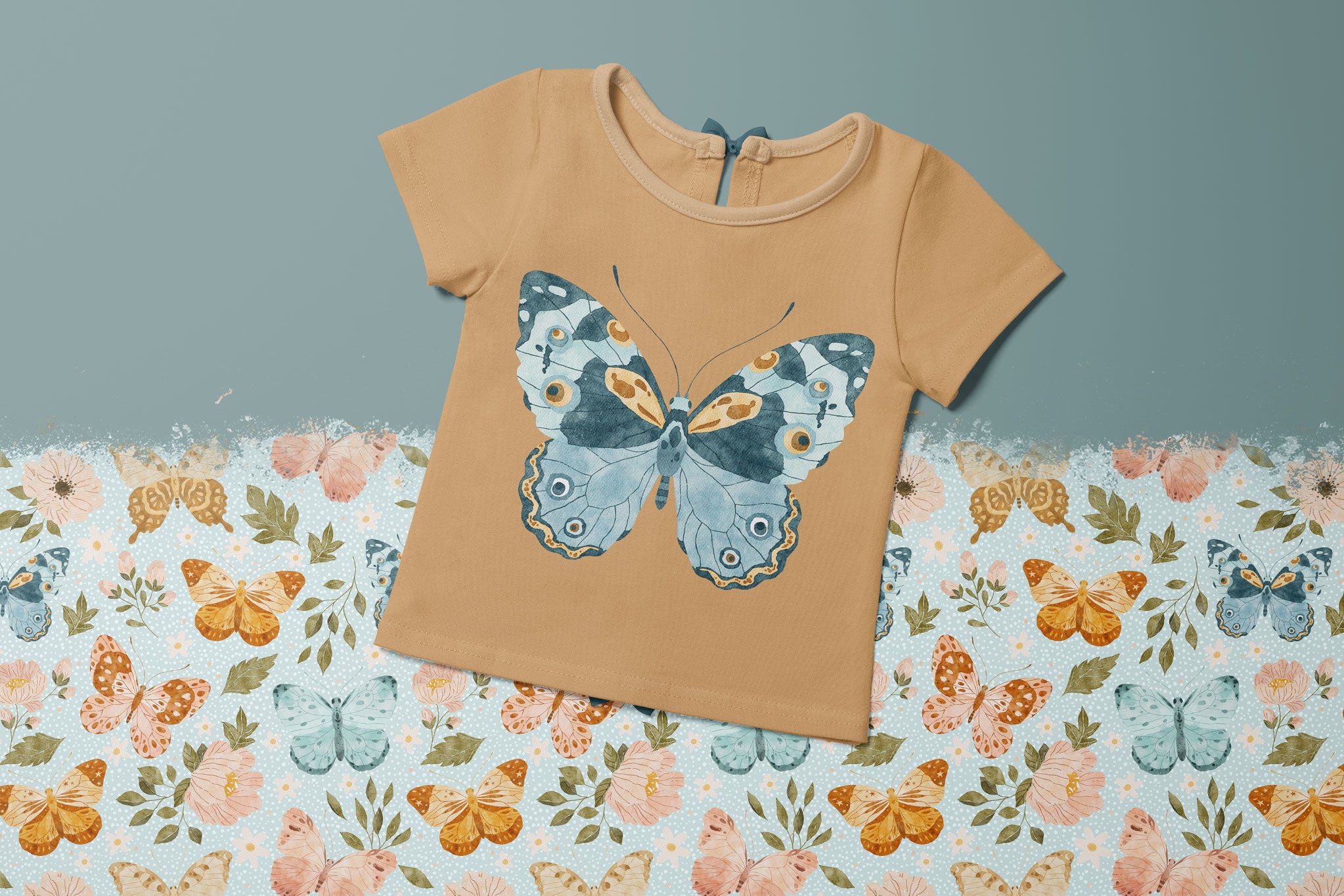 Bügelbild "Josephina" Schmetterling