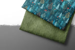 Lade das Bild in den Galerie-Viewer, Premium BIO French Terry &quot;Magical Forest&quot; klein 0,7 m Rest
